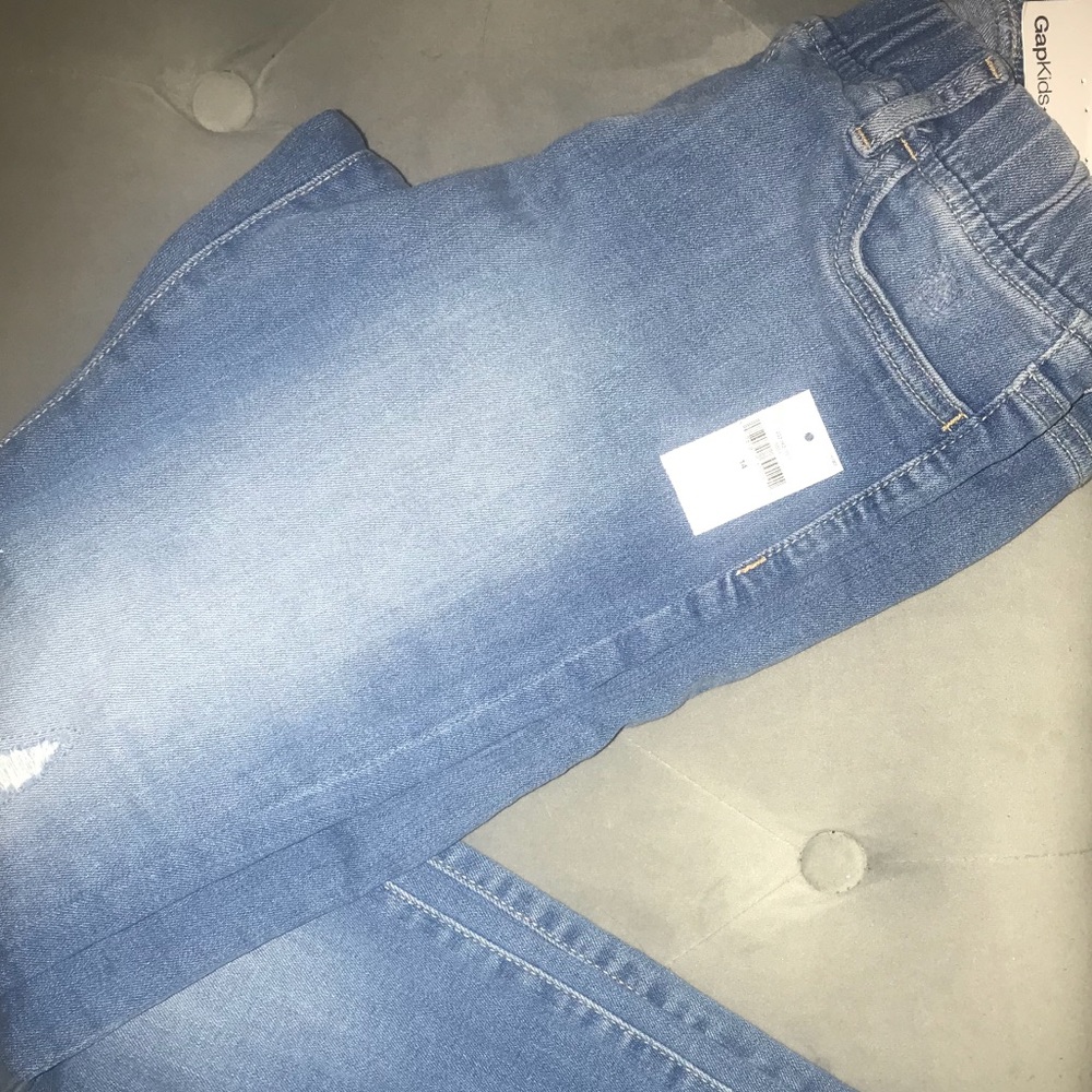 GAP Girls Distressed Denim Jegging Jeans 👖